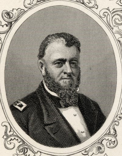 Portrait of Admiral Louis Malesherbes Goldsborough (1805-1877) by American School